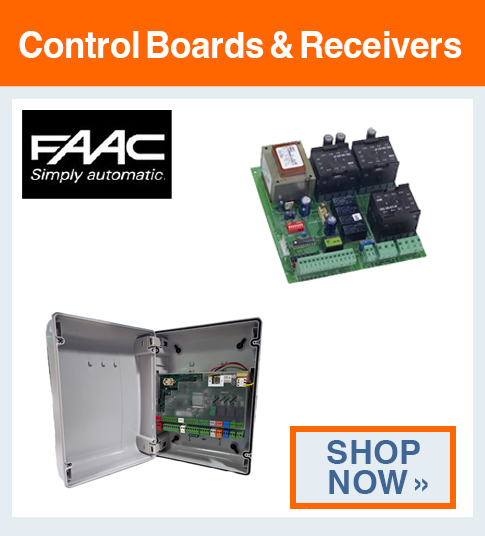FAAC Control Boards & Receivers