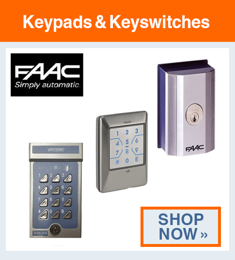 FAAC Keypads & Keyswitches